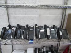 17x Polycon Devoice office handset phones
