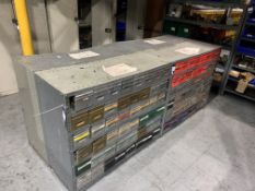 4x Steel Multi-Drawer Storage Unit containing Various Tooling Spares and Consumables.