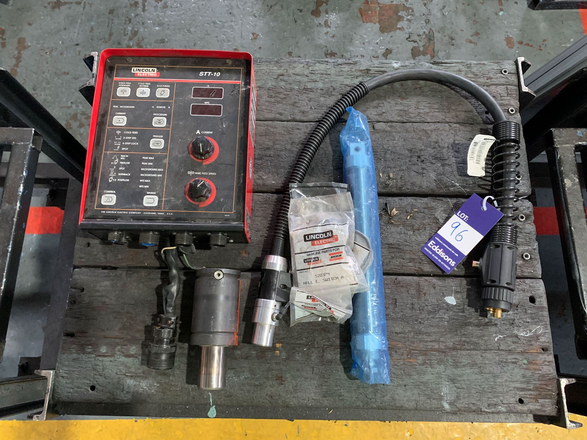 Lincoln Electric STT Wire Drive Control with Tregaskiss Tough Gun and Various Lincoln Electric Weldi