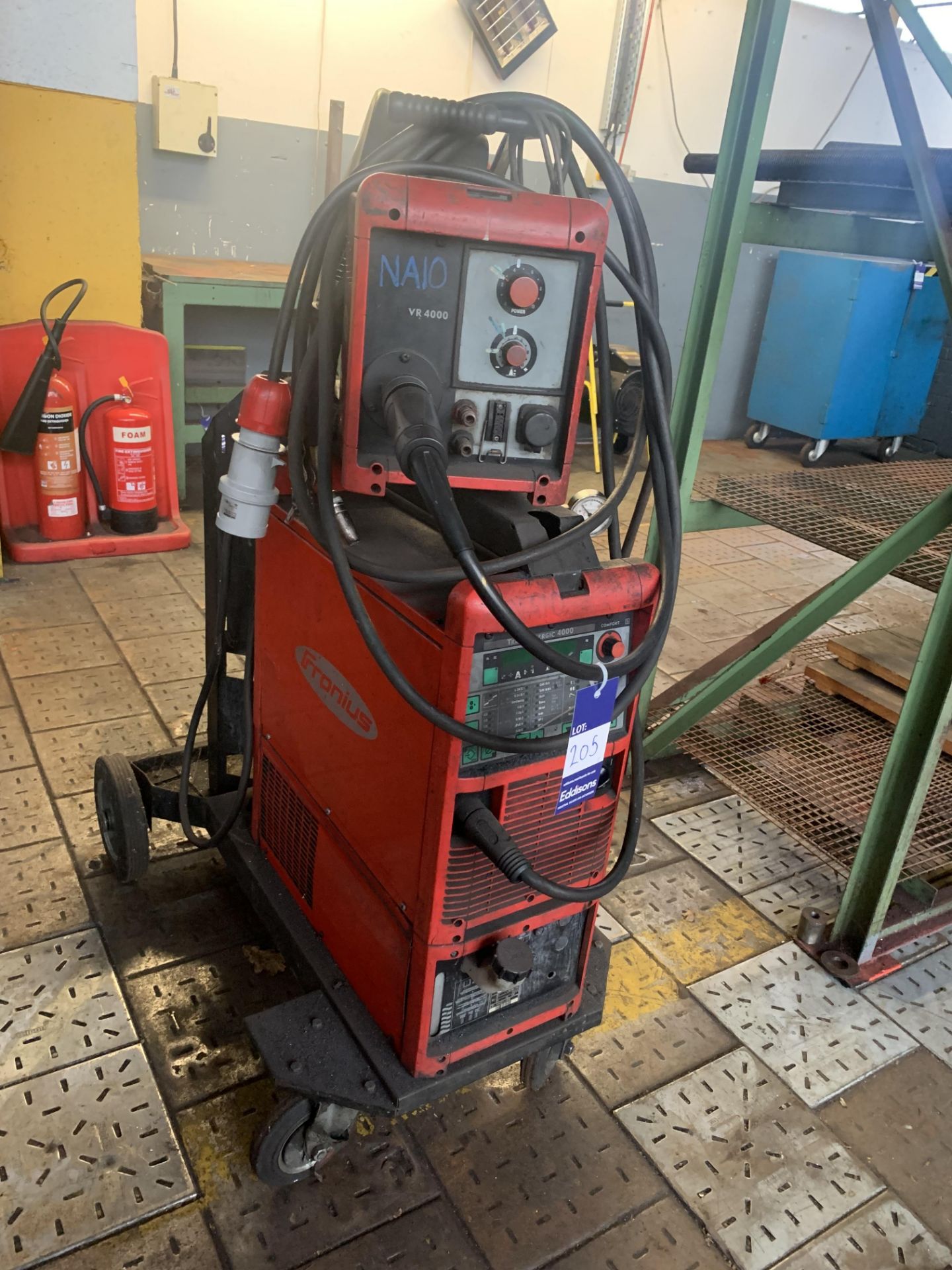 Fronius Transyergic 4000 Mig Welder with VR 4000 Wire Feed. - Image 2 of 5