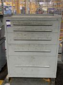 Heavy Duty, Multi-Draw Tool Cabinet and Contents.
