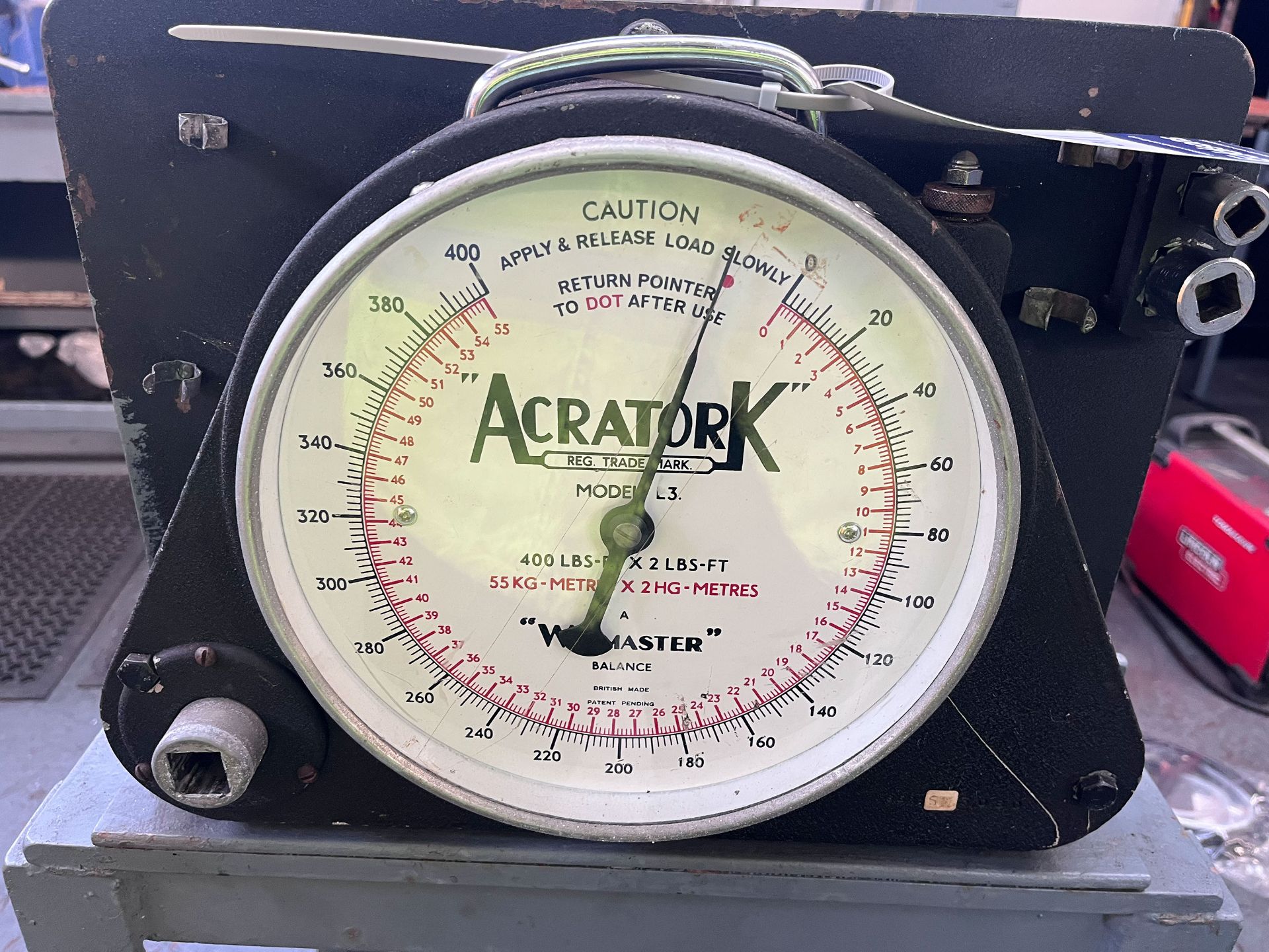 Acratork Model L.3 'Waymaster' Balancer and a Toro MTS2500 Torque Analyser KEN-555-6700K, both mount - Image 3 of 5