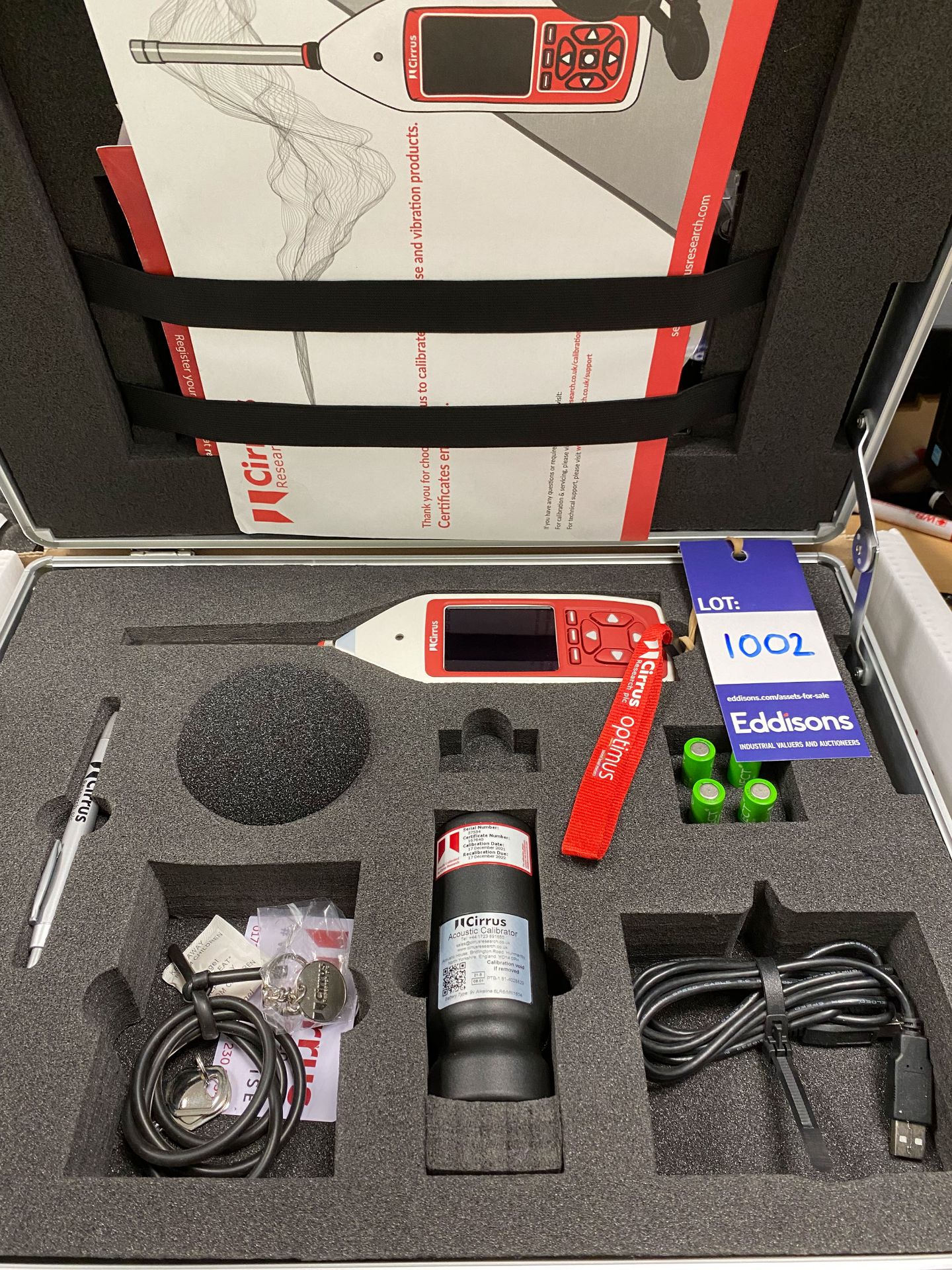 Circus Research Model CR:162C Clas 2 Integrating Sound Level Meter & a CEL 282 Acoustical Calibrator