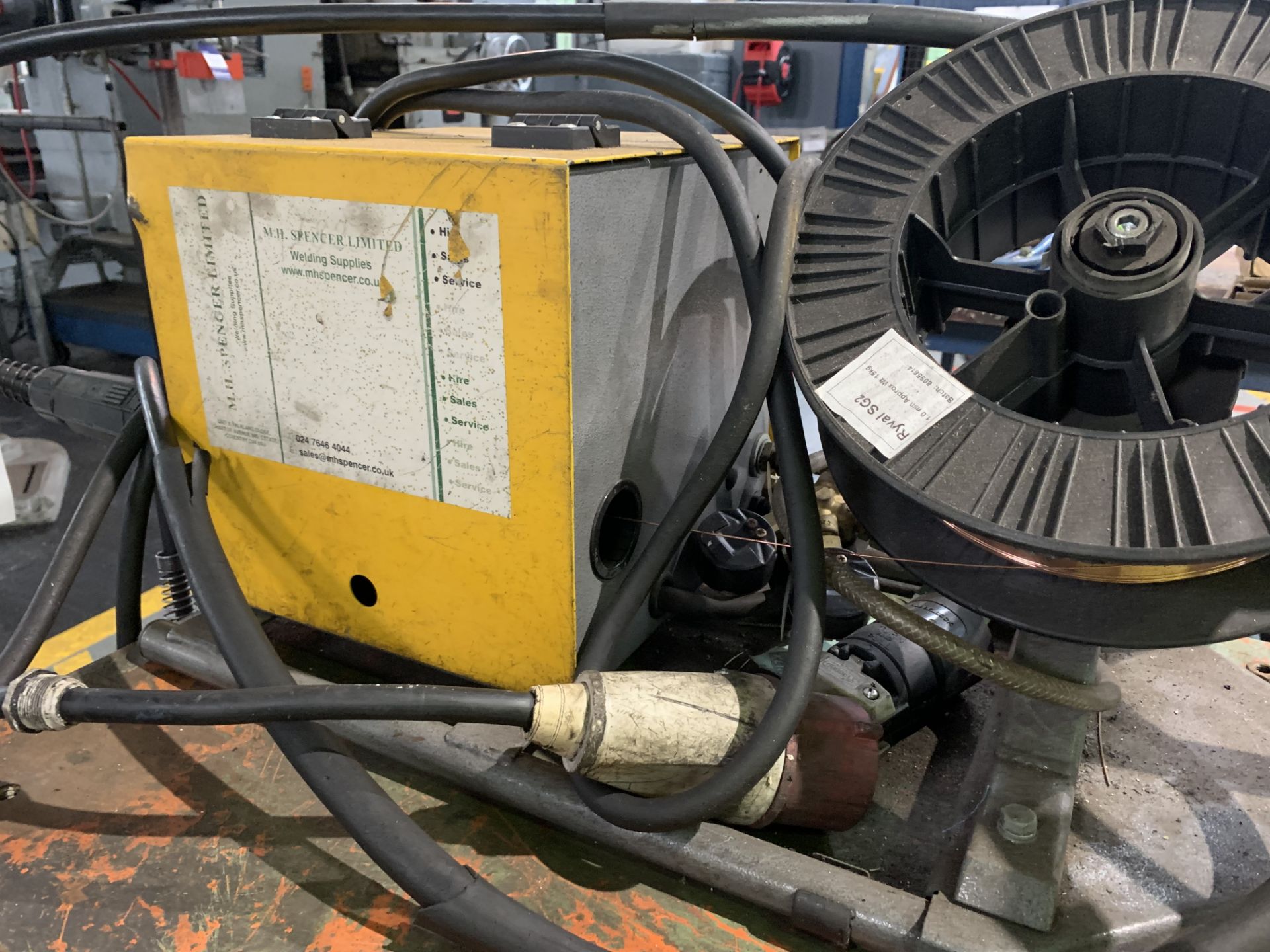 NBC 300 Mig Welder, 440V, with Camarc Econo Feed 4. - Image 8 of 8