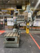 Ajax AJ4 Radial Drilling Machine with Box Table.