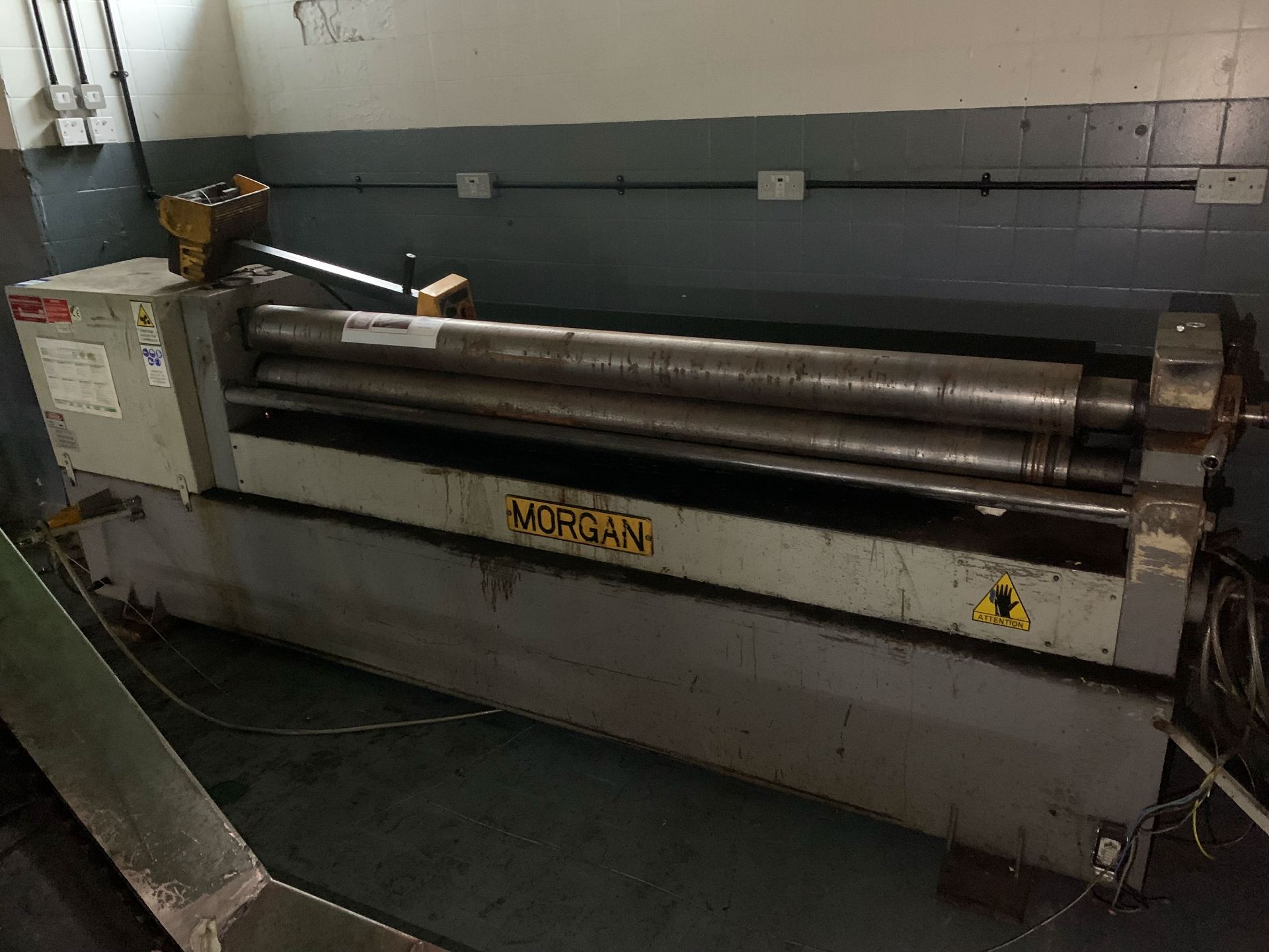 Morgan & Rushworth Powered Bending Rolls