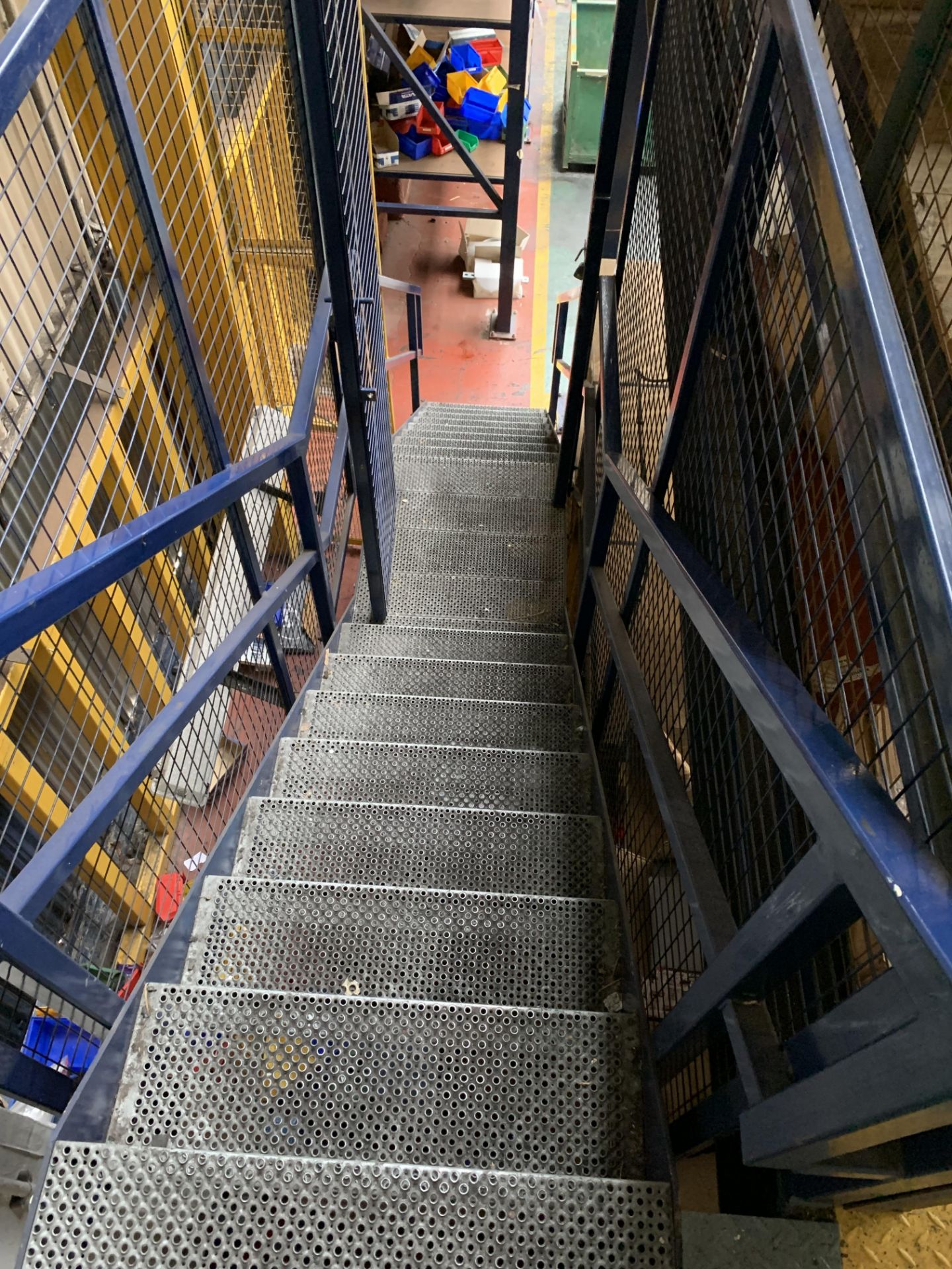 A Steel Mezzanine Floor, approx 25m x 6.3m. - Image 11 of 13