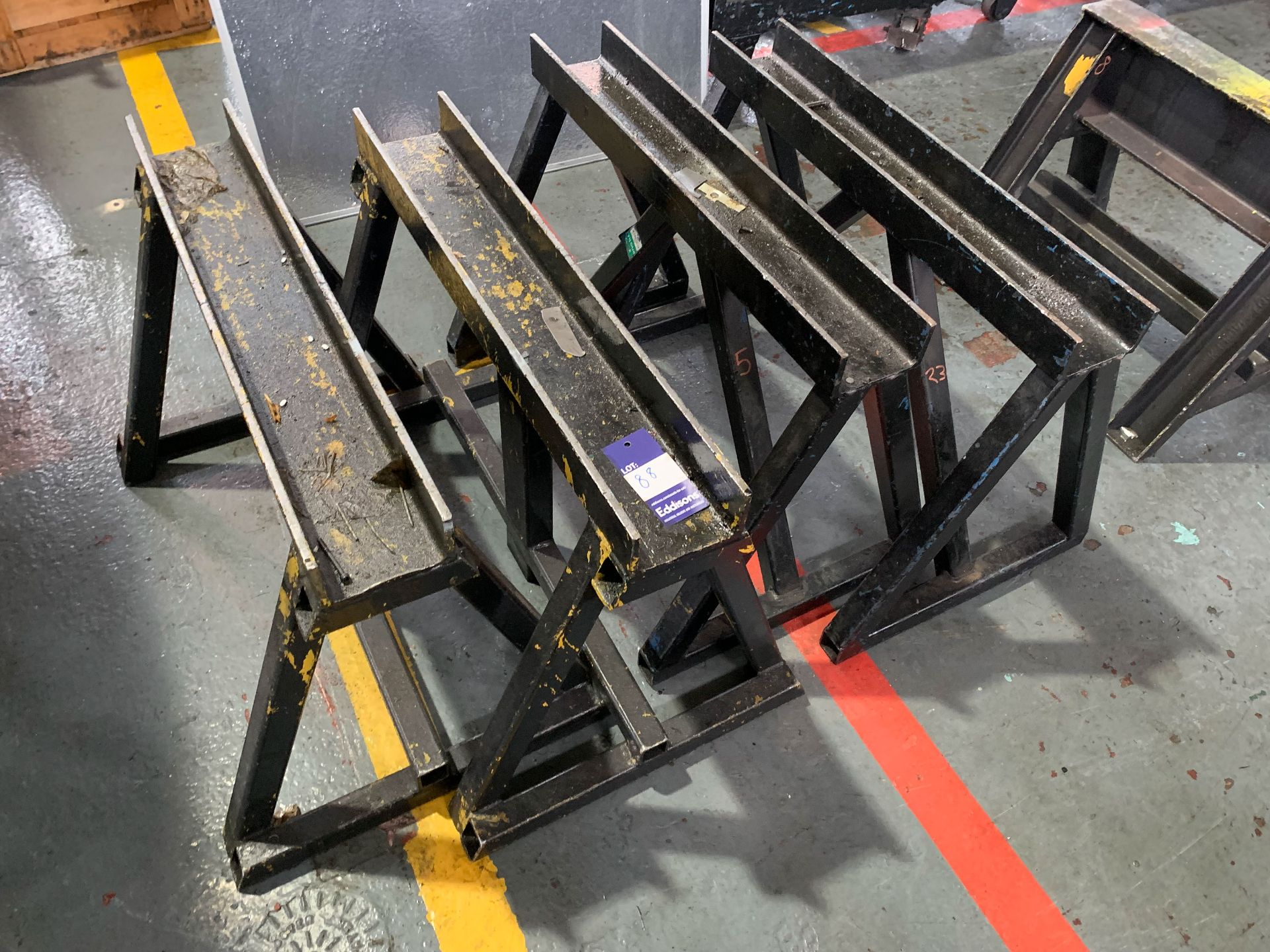 4x Steel Engineering Trestles.