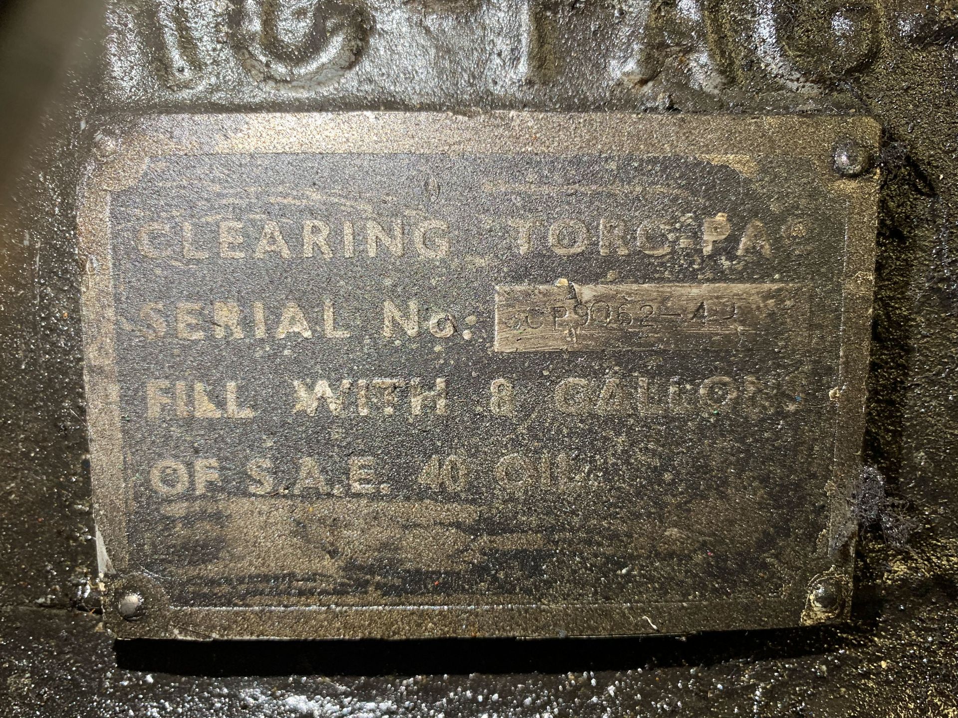 A Clearing Torcpac 40 Replacement Press Gearbox - Image 5 of 7