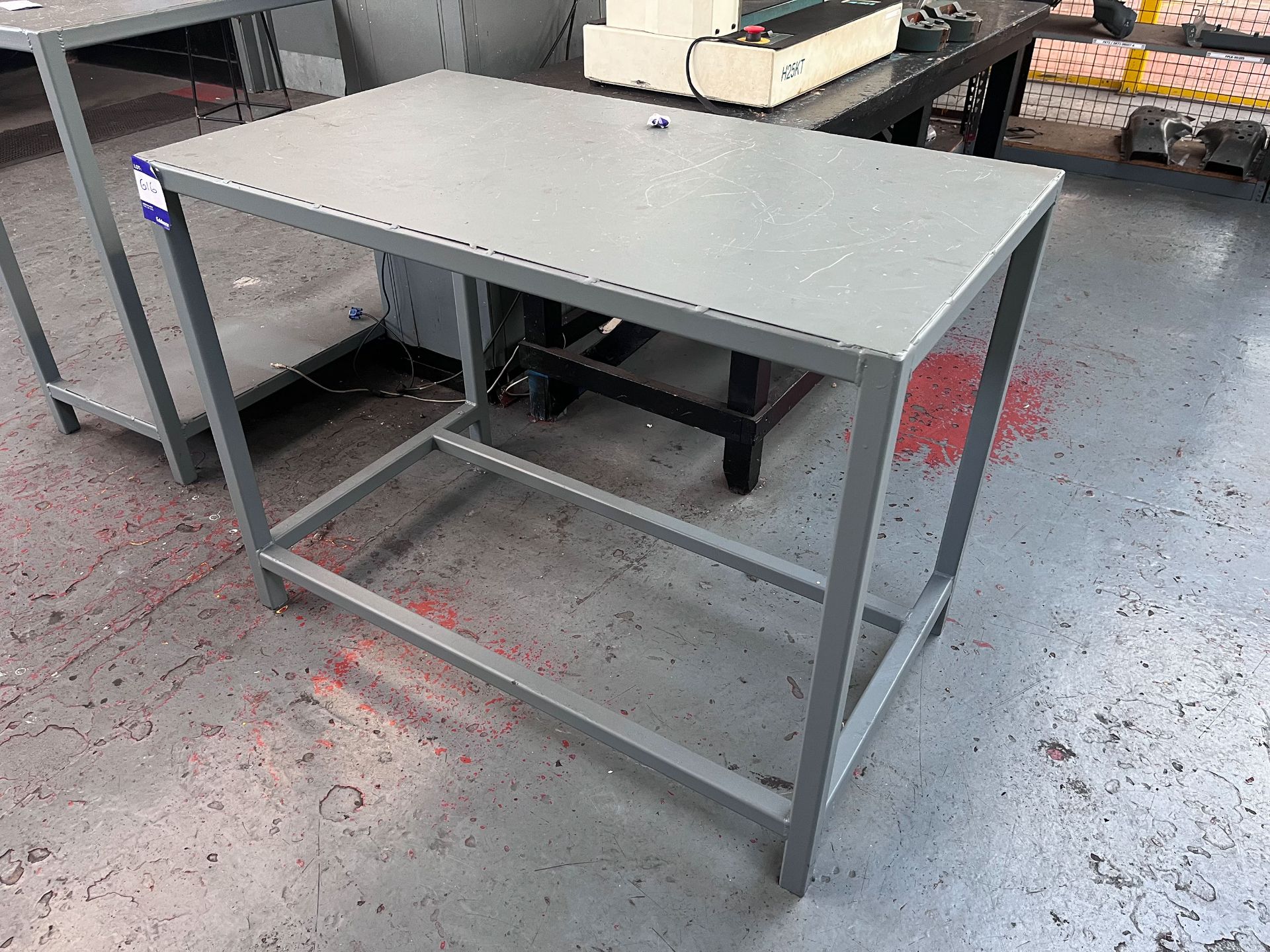 3x Fabricated Metal Tables - Image 2 of 3