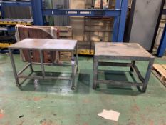 2 Steel Benches