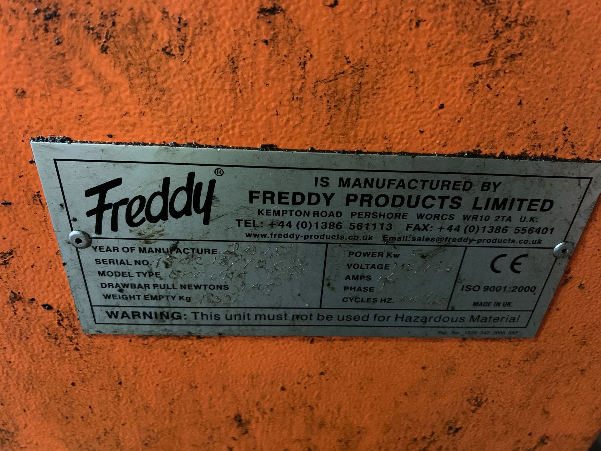 Freddy EcoVac 300 Liquid Vacuum. Year 2015. - Image 5 of 6