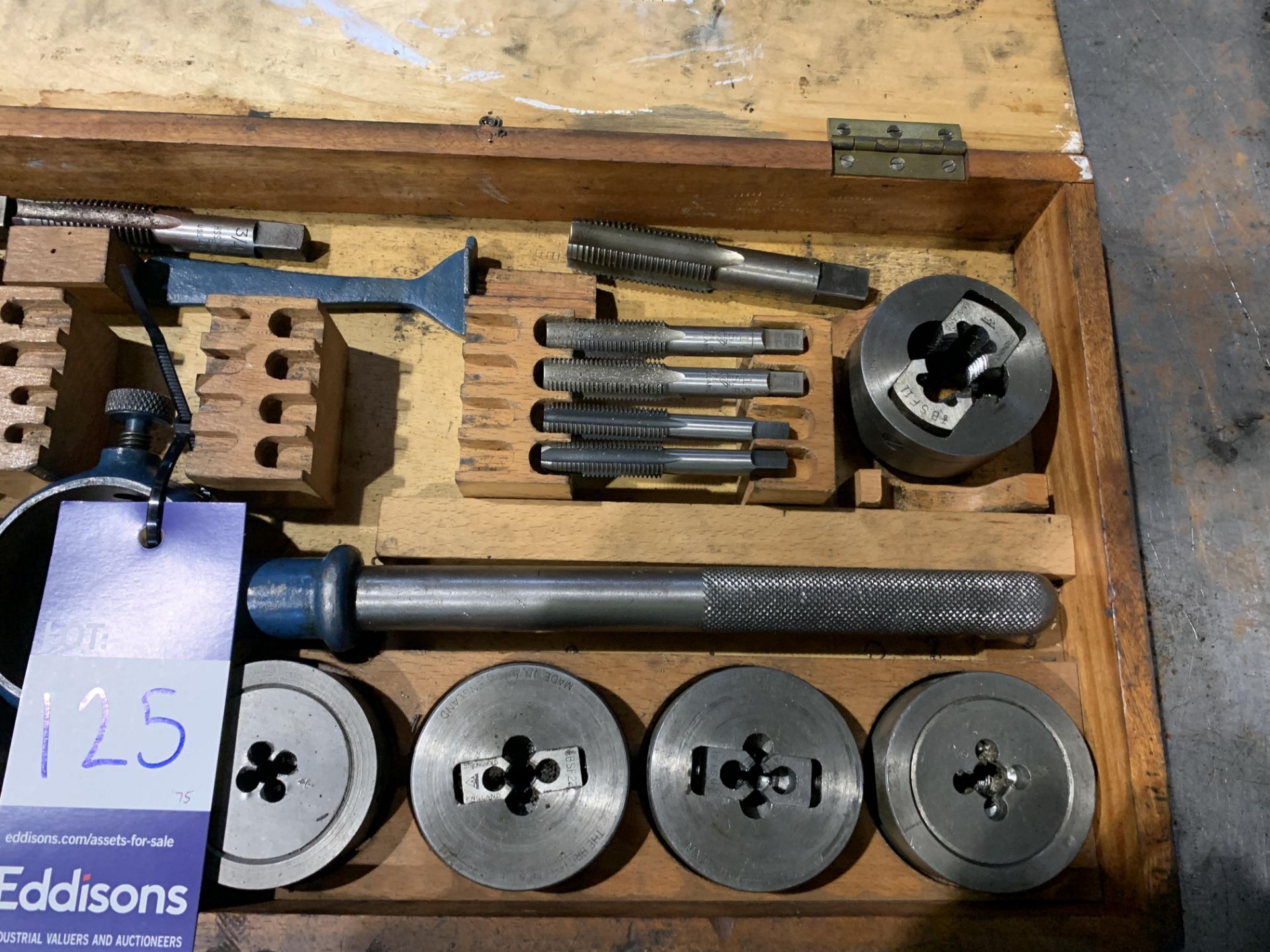 Stronghold Tap & Die Set (incomplete). - Image 2 of 3