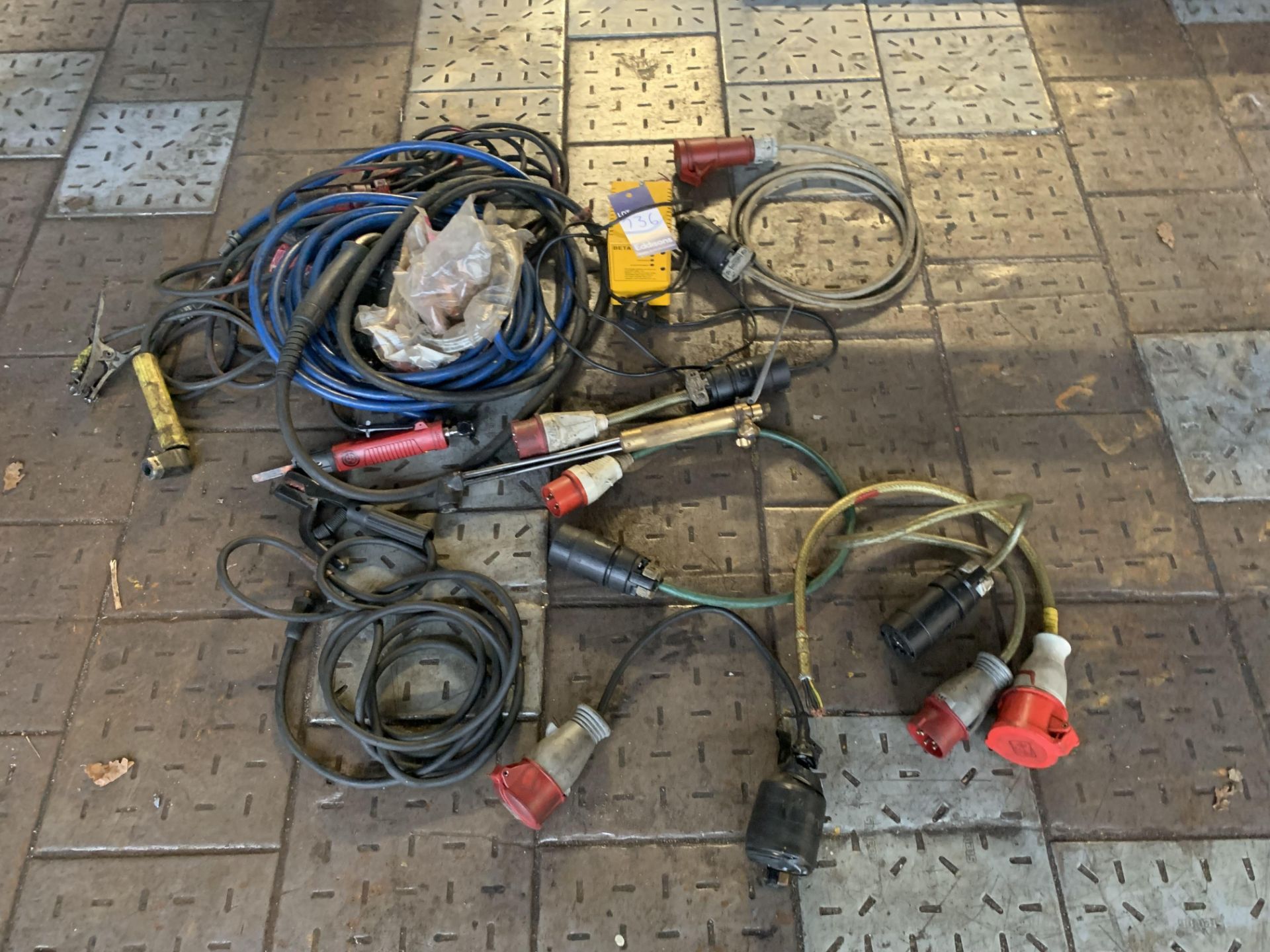 Welding Guns, Pneumatic Saw, Extension Cables etc.