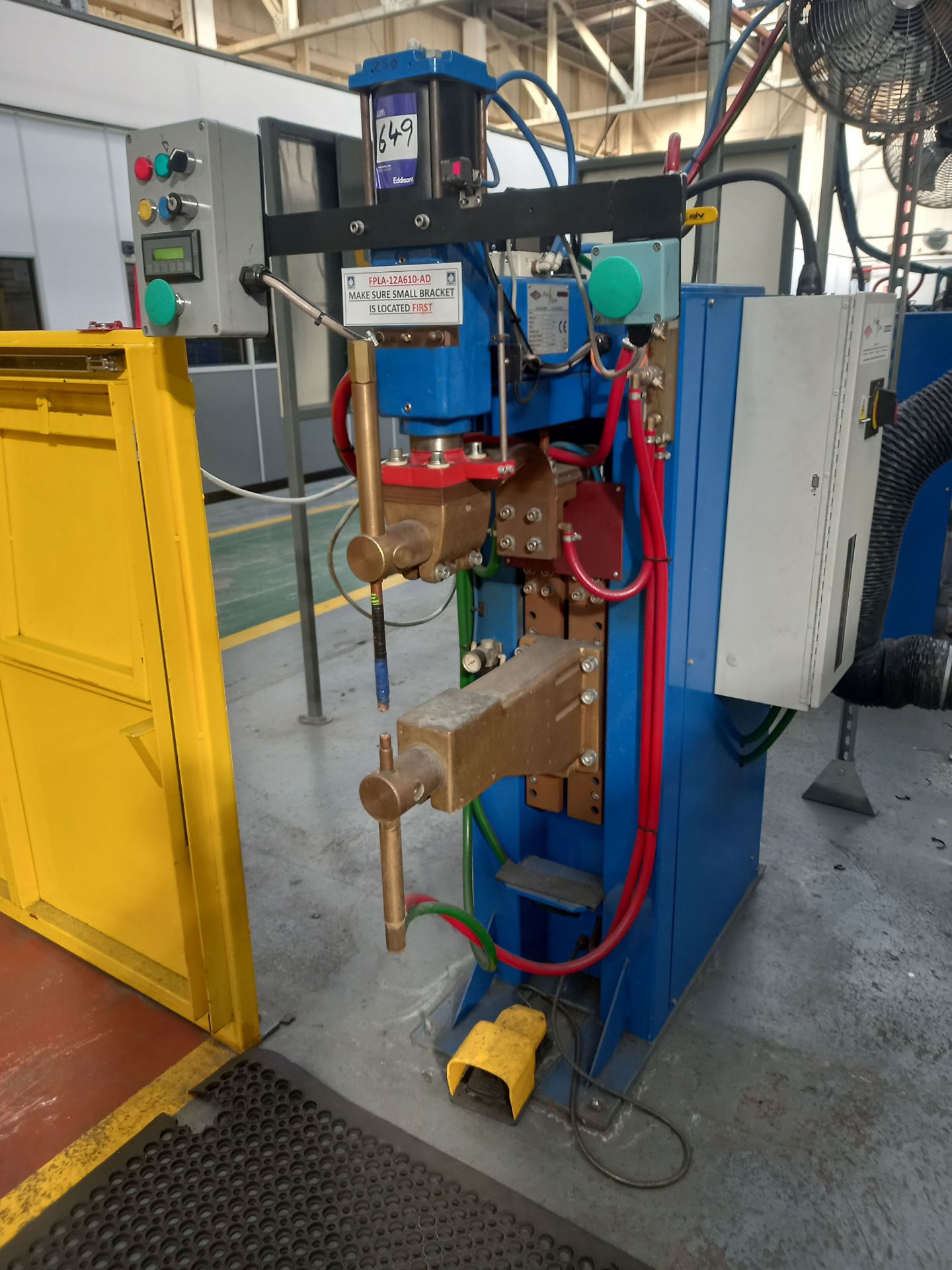 Pro Spot BF Stronghold Refurb 100kVA Projection Spot Welder Serial No: 29087R (2016) with Kemper Dus