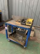 Quantity of Various Engineering Tools to 3 Crates and Contents of Trolley.