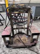 Gas Bottle Trolley with Gauges and Forklift Sleeves