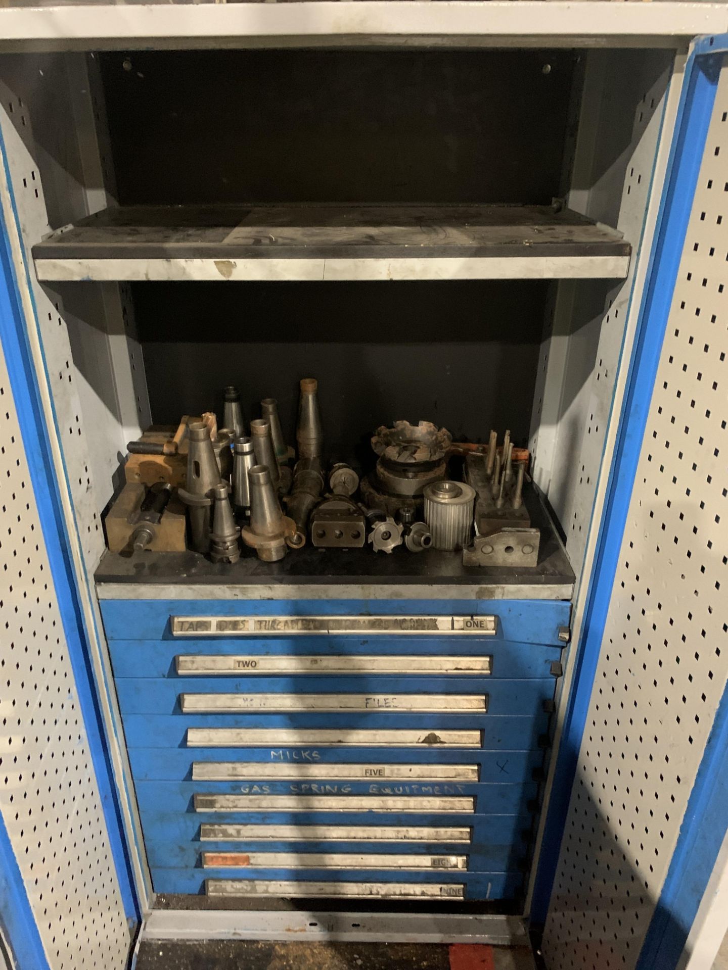 Double Door Steel Cabinet & Contents. - Image 2 of 15