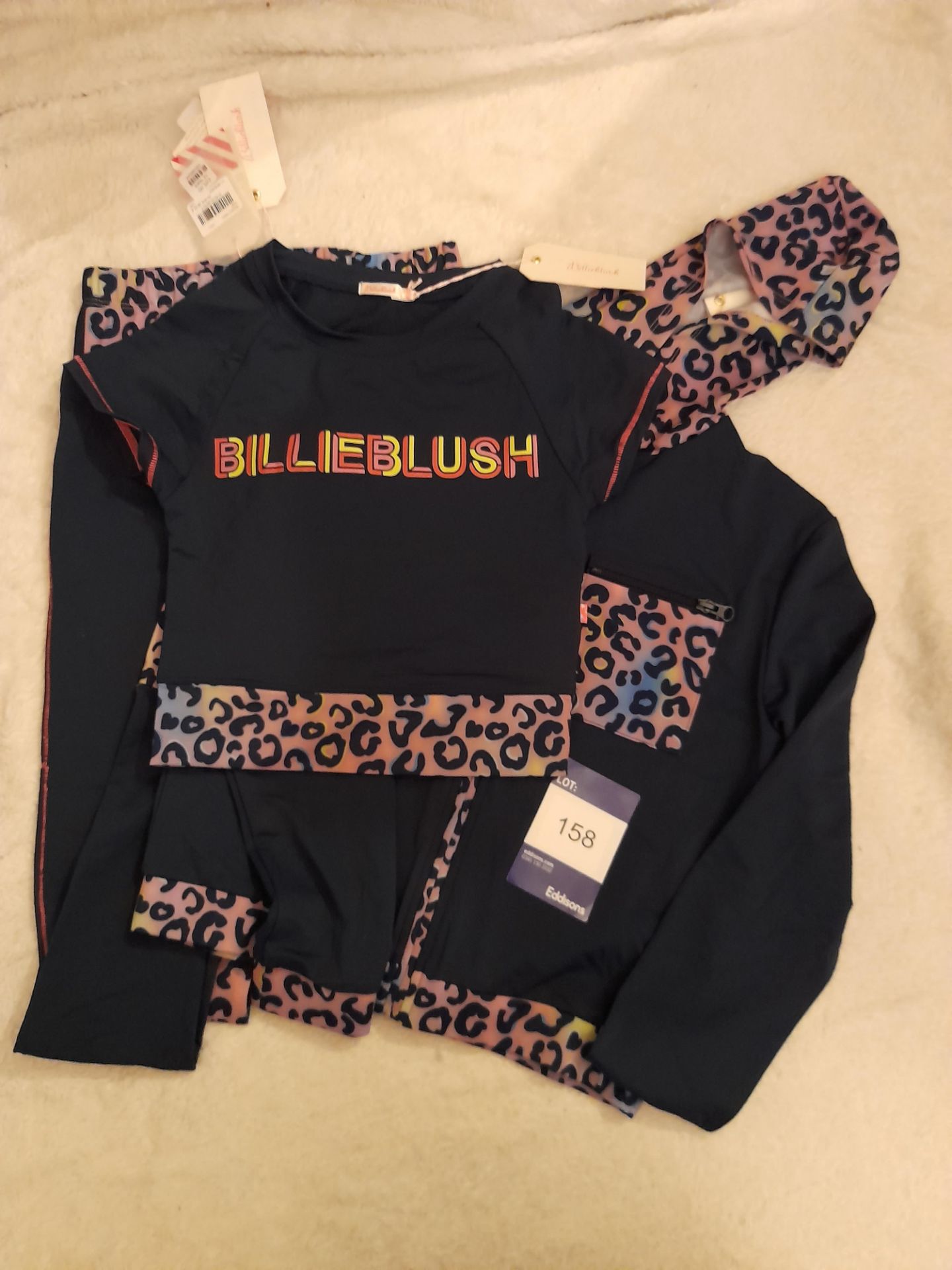 Billieblush tracksuit/gym set, to include 2 x legg