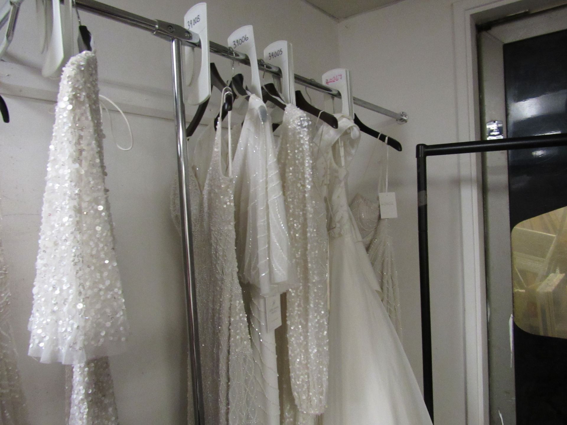 12 various bridal gowns to rail - Image 3 of 4