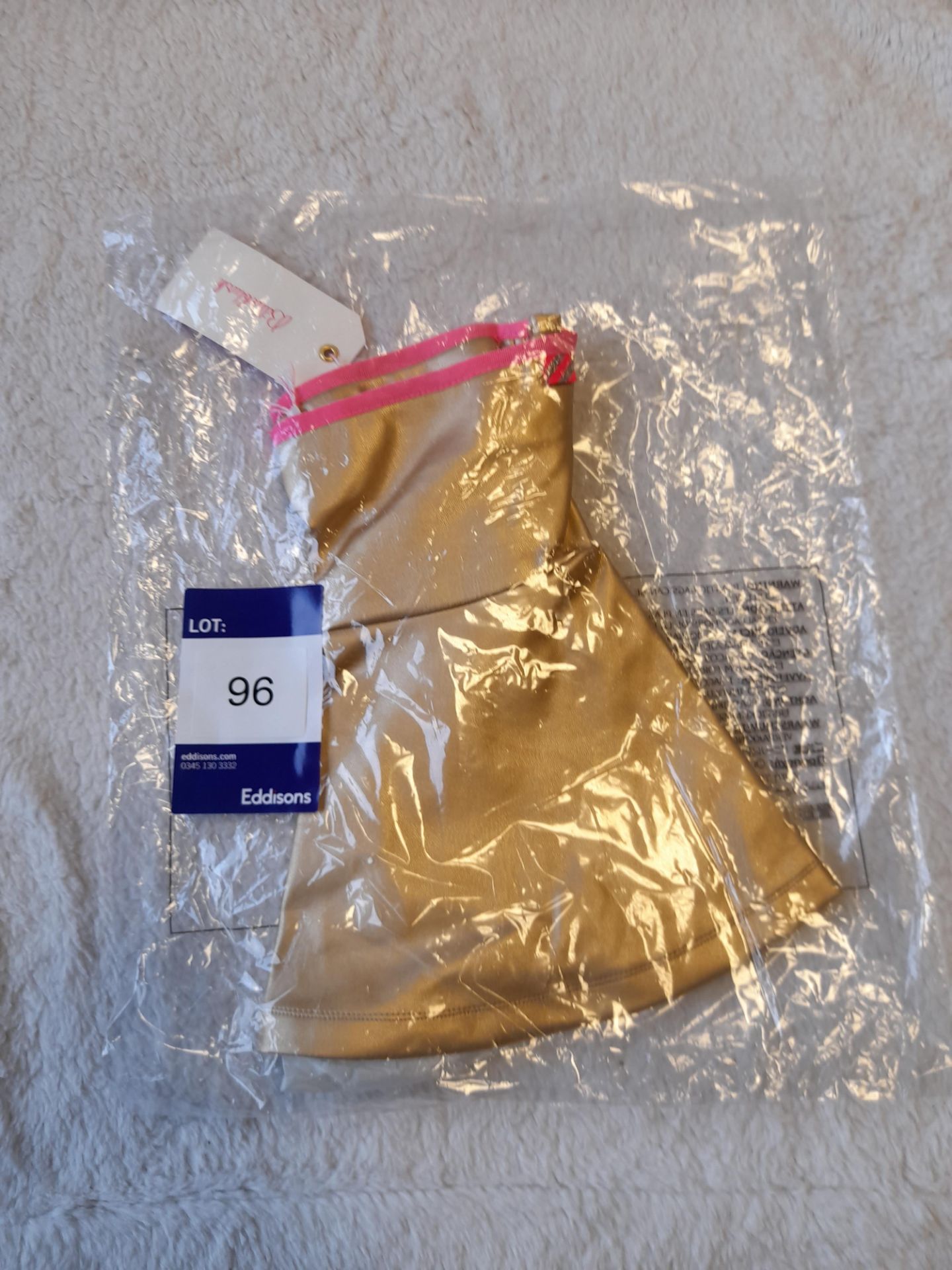 BillieBlush Gold Flared-Hem Skirt, Age 5 years, RR - Image 2 of 3