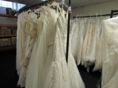 9 various Bridal gowns