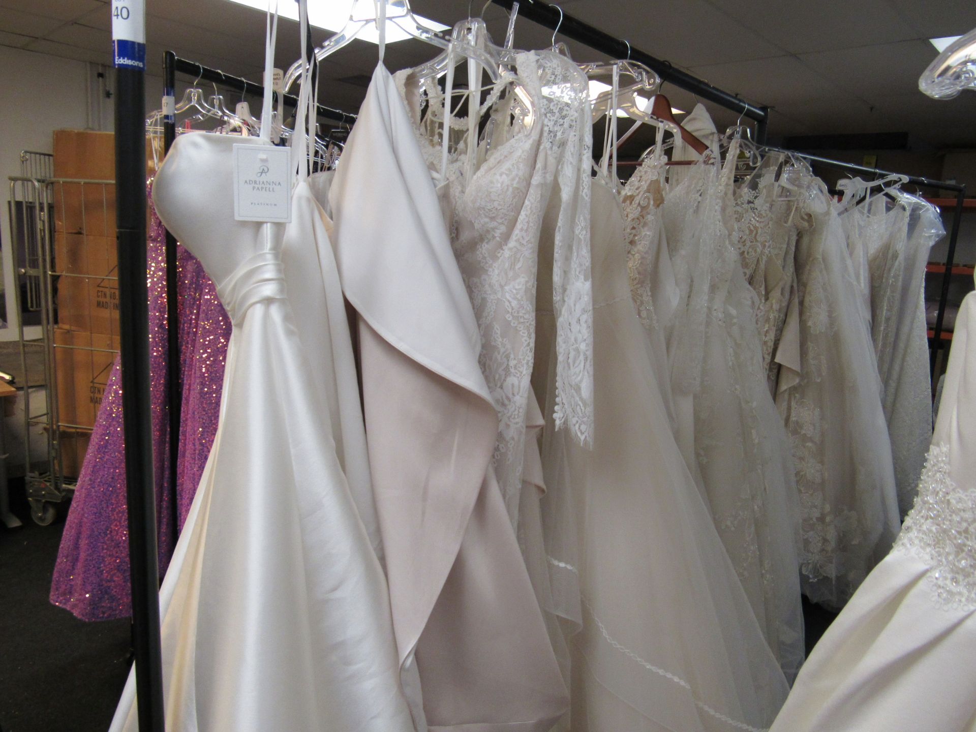 9 various Bridal gowns