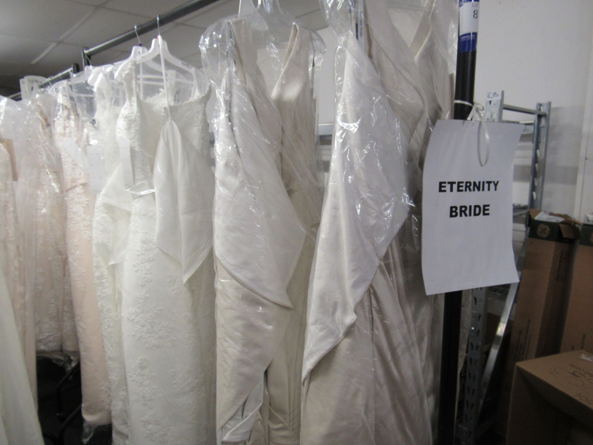5 Eternity Brides, dresses to rail - Image 2 of 4