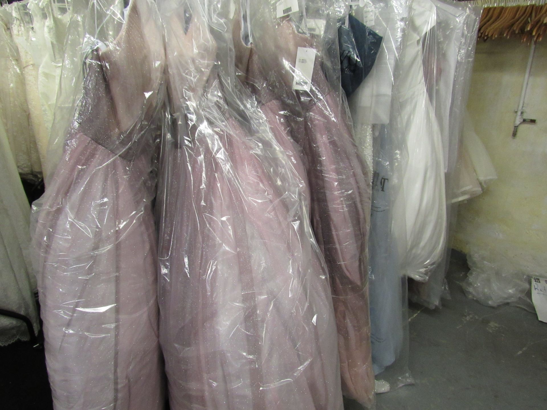 24 various bridal gowns and dresses to rail includ - Image 2 of 4