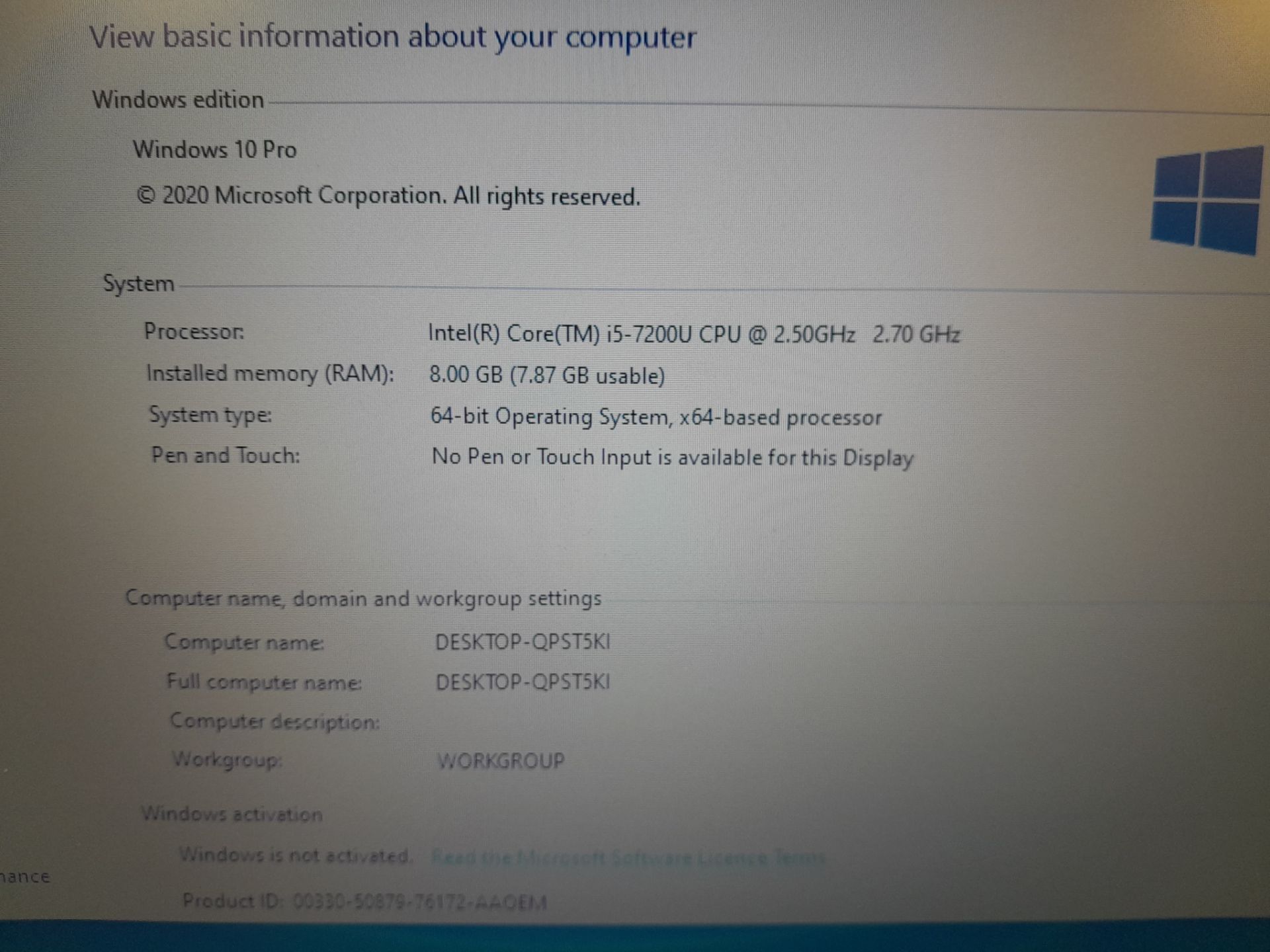 Dell Latitude 3480 Laptop P79H / P79G001 (Power cord / pack included) (Located- Eddisons Leeds, - Image 2 of 3