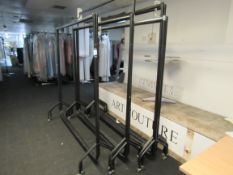 11 Mobile clothes rails