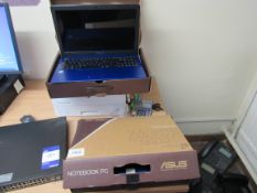 2 Asus X550CA Laptops, 1 carger, NO HDD, Spares or