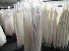 3 Art Couture Bridal dresses to rail