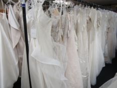 14 various Bridal gowns