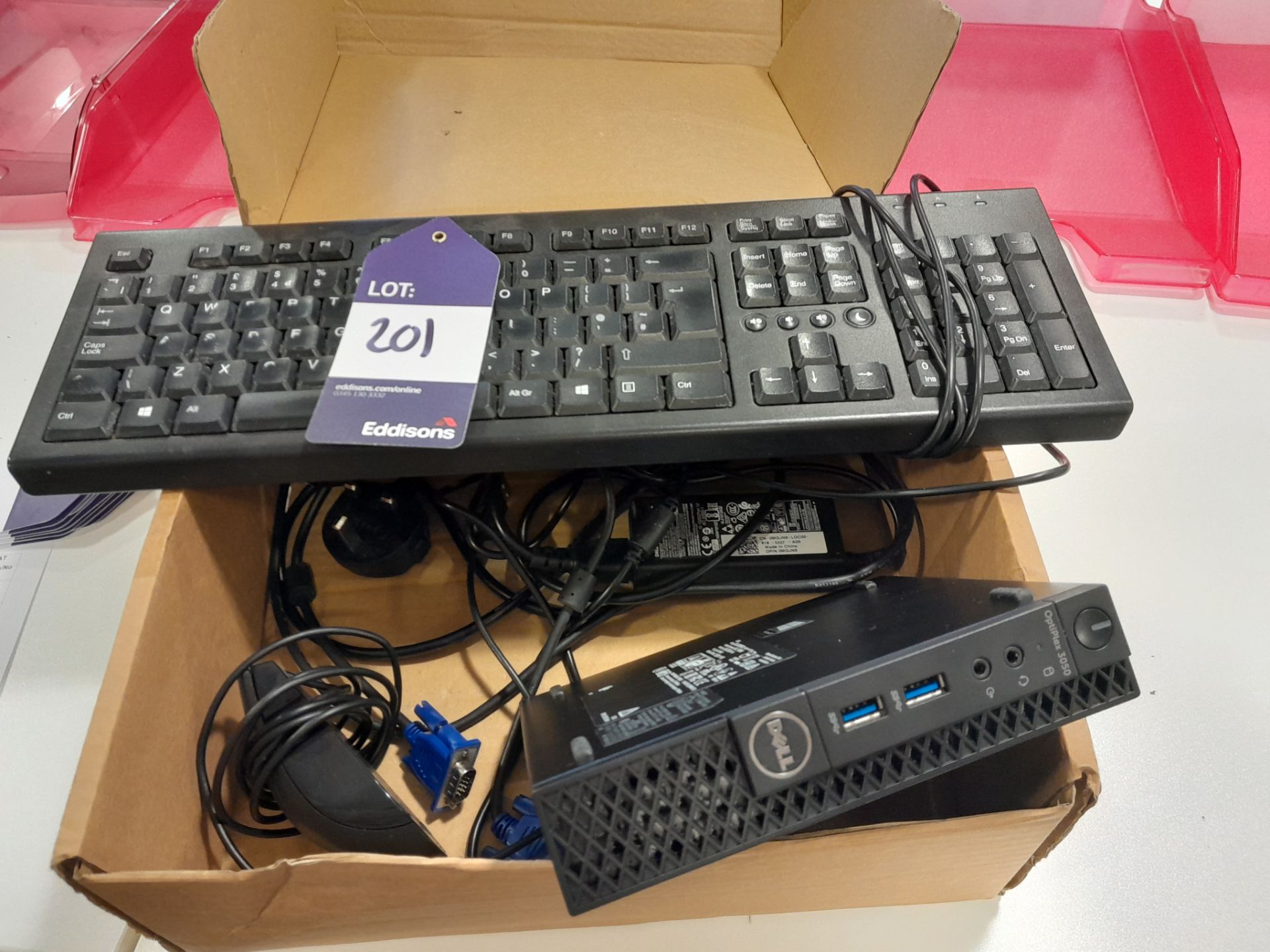 Dell Optiplex 3050 D10U– Small form factor PC (Power cord / pack included) (Located- Eddisons Leeds, - Image 4 of 5