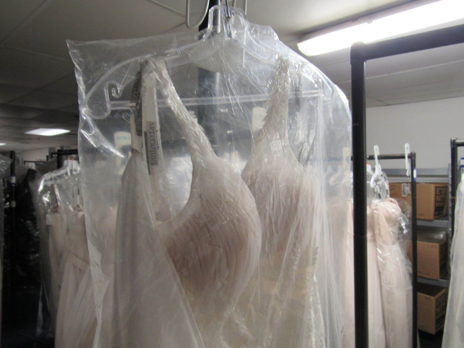 3 Art Couture Bridal dresses to rail - Image 3 of 4