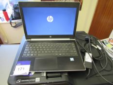 HP Probook 430 G5 Laptop, intel i3-7100 4GB Ram, 1