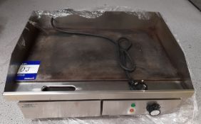 Nisbets Essentials DA397 Counter-top griddle, Serial Number 397202205000709 – Located Manchester