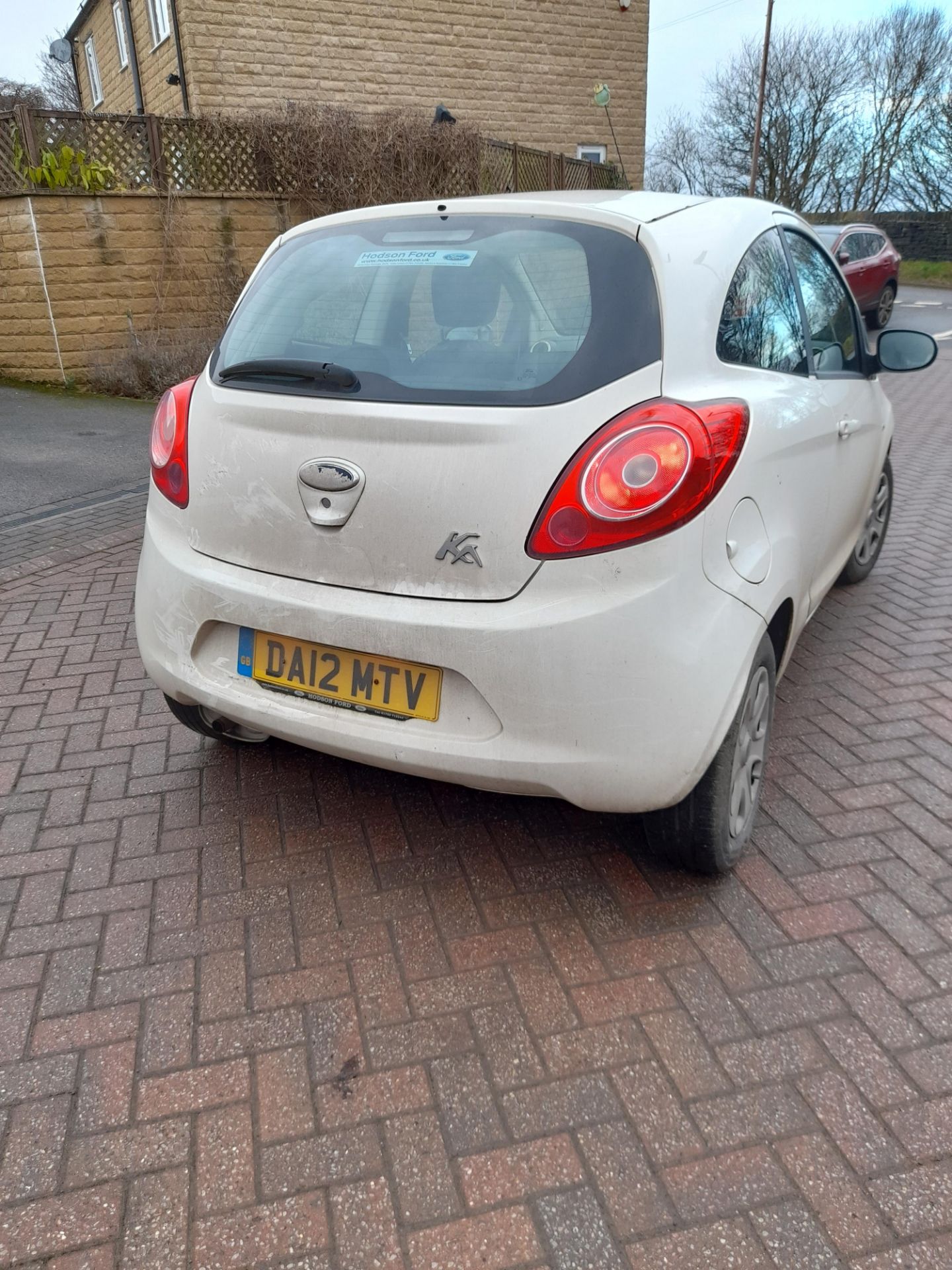 FORD KA HATCHBACK1.2 Edge 3dr [Start Stop] Motor Vehicle, Reg: DA12 MTV, Mileage: 35,864 miles, DOR: - Image 7 of 9