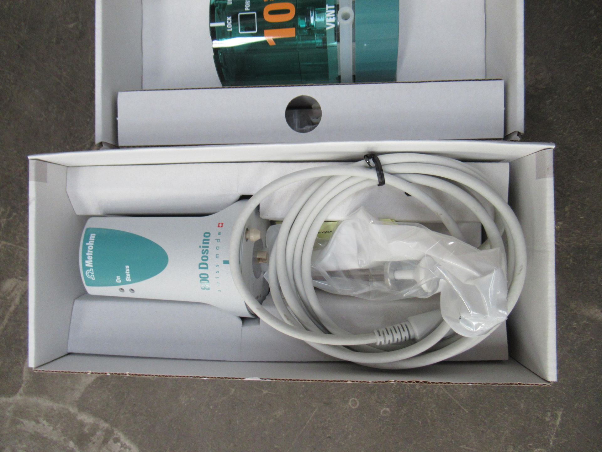 1x Metrohm 10ml dosing units with 1x Metrohm 800 Dosino dosing drive - Image 3 of 5