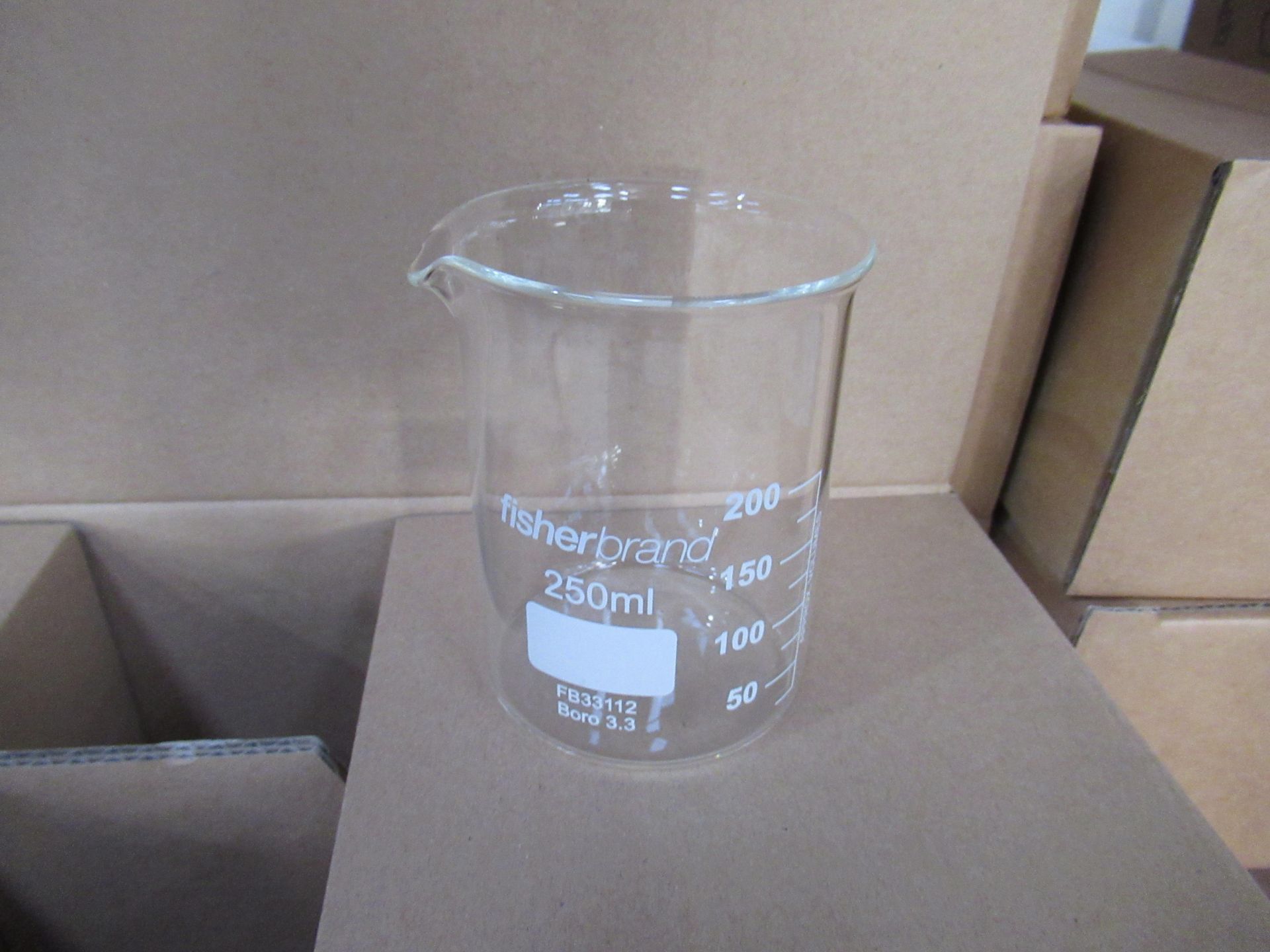 Qty of laboratory glassware including beakers, conical glass etc and plastic vials - Image 2 of 4