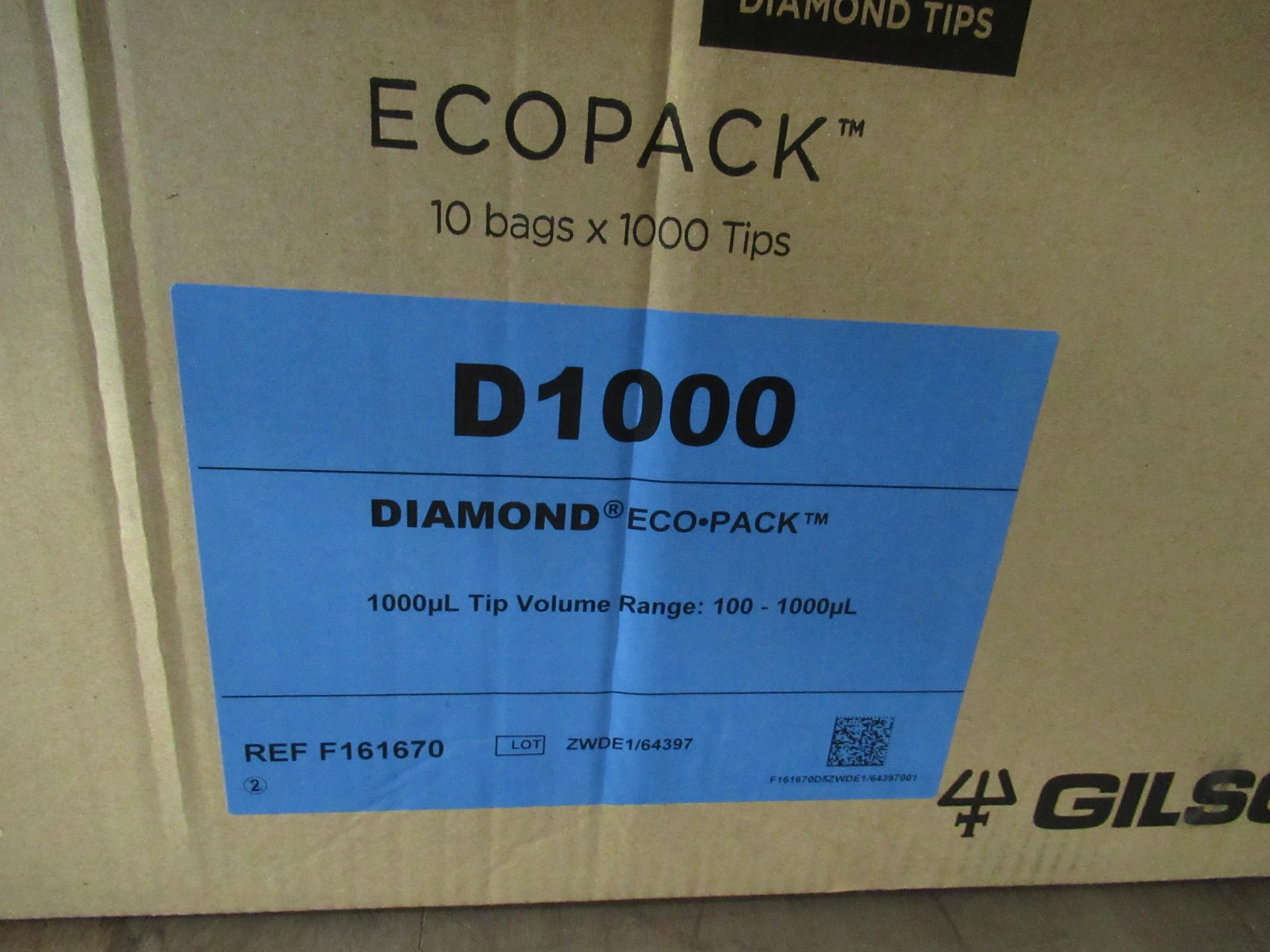 10 x 1000 pipetman diamond eco-pack (vol range 100-1000ml) along with 2x (24 x 1000) diamond eco-pac - Image 3 of 4