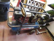 Clarke PPVHI 150 air receiver mounted mobile compressor, Year 15, Serial number 122729 (Location: