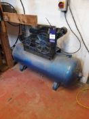 Air receiver mounted compressor, 3 phase (Location: Halifax, West Yorkshire)