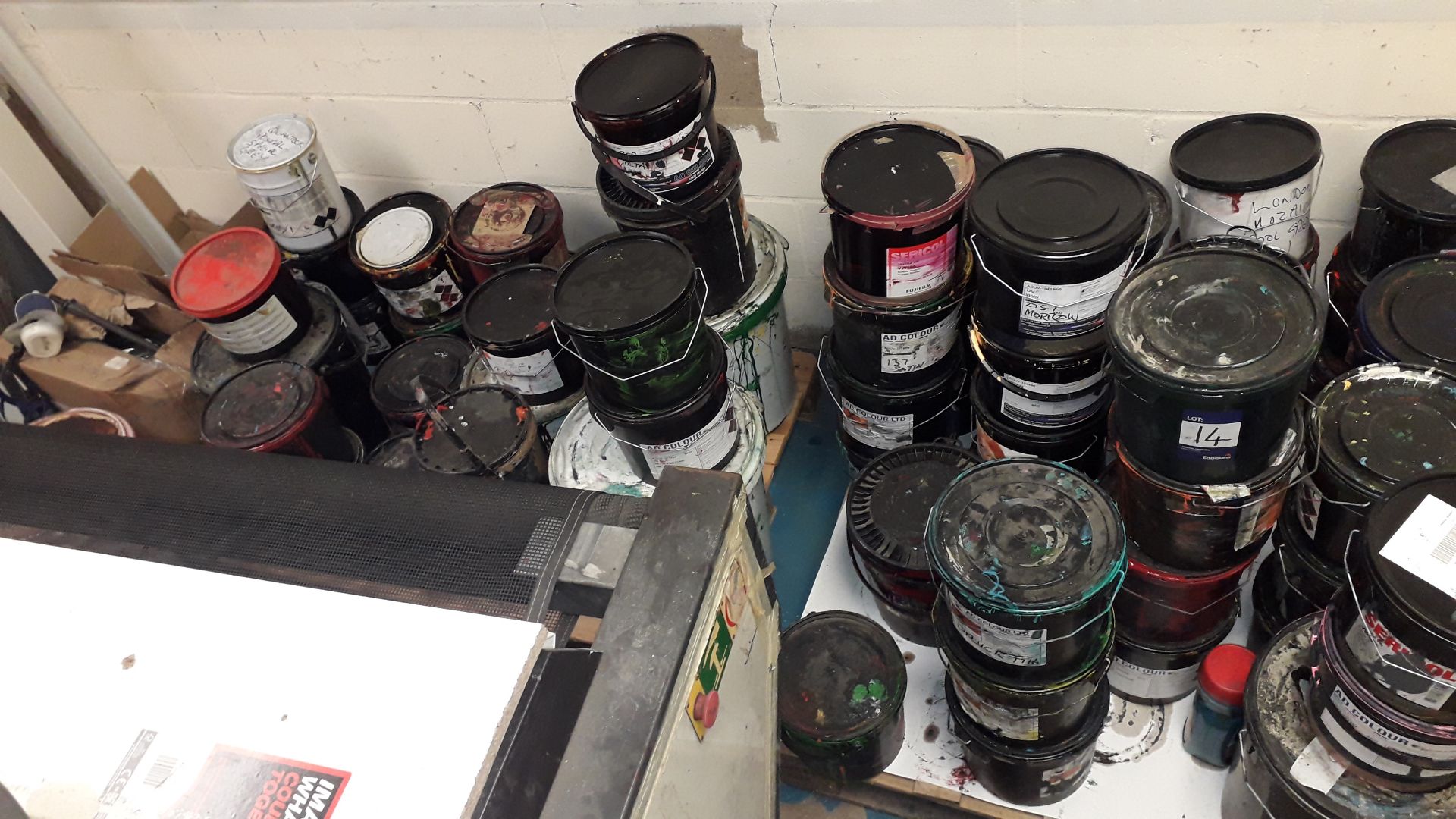 Quantity of screen printing ink - Image 3 of 4