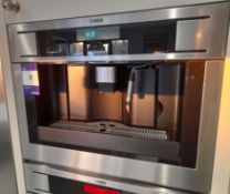 AEG PE4561-M integrated coffee machine Please note