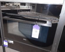 AEG KME761000B integrated oven Please note, it is the purchasers responsibility to remove