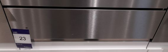 AEG KD91404M integrated warming drawer Please note