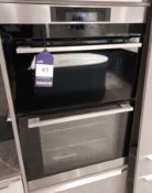 AEG DCK731110M integrated double electric oven Please note, it is the purchasers responsibility to