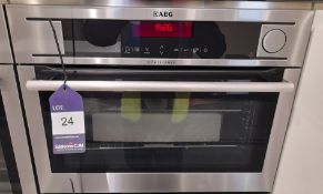 AEG KS8404101M integrated combi oven Please note,